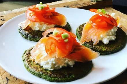 havermout spinazie pannenkoek