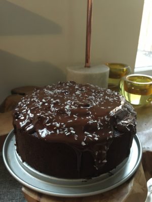 chocolade amandelcake wanderlotje