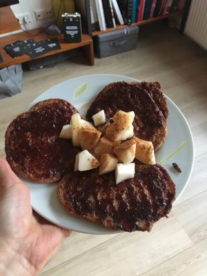 havermout banaan pannenkoeken