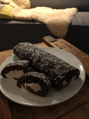 vegan chocolade rol