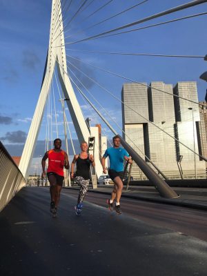 Running zweetdate Erasmusbrug Wanderlotje