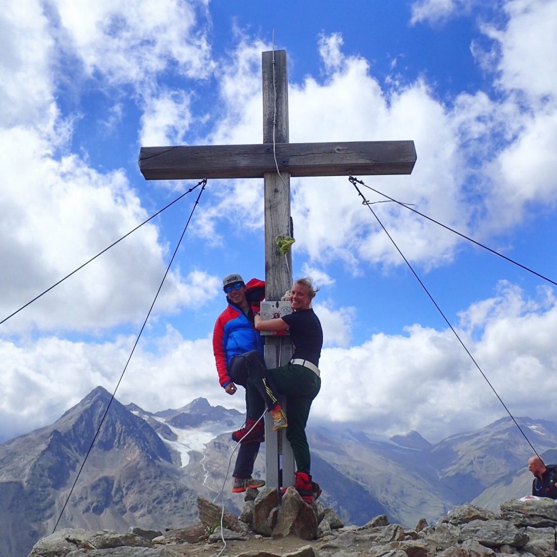 On top of the Wildemannen-paaldansen op hoogte - wanderlotje