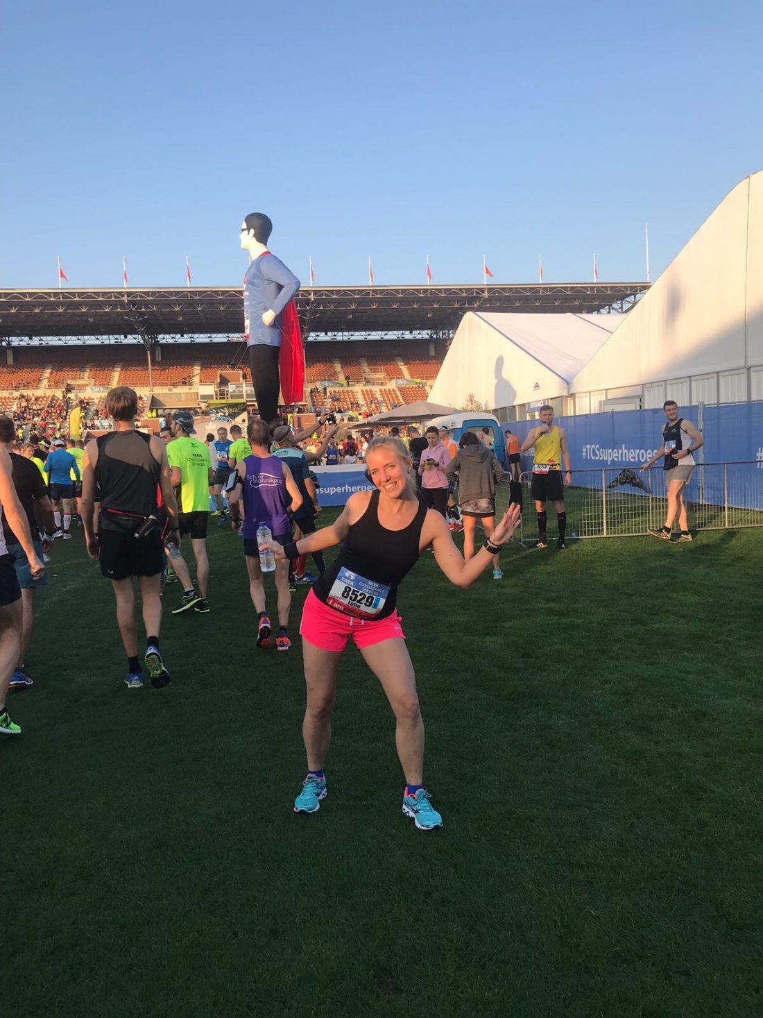 TCS amsterdam Marathon - in het olympisch stadion