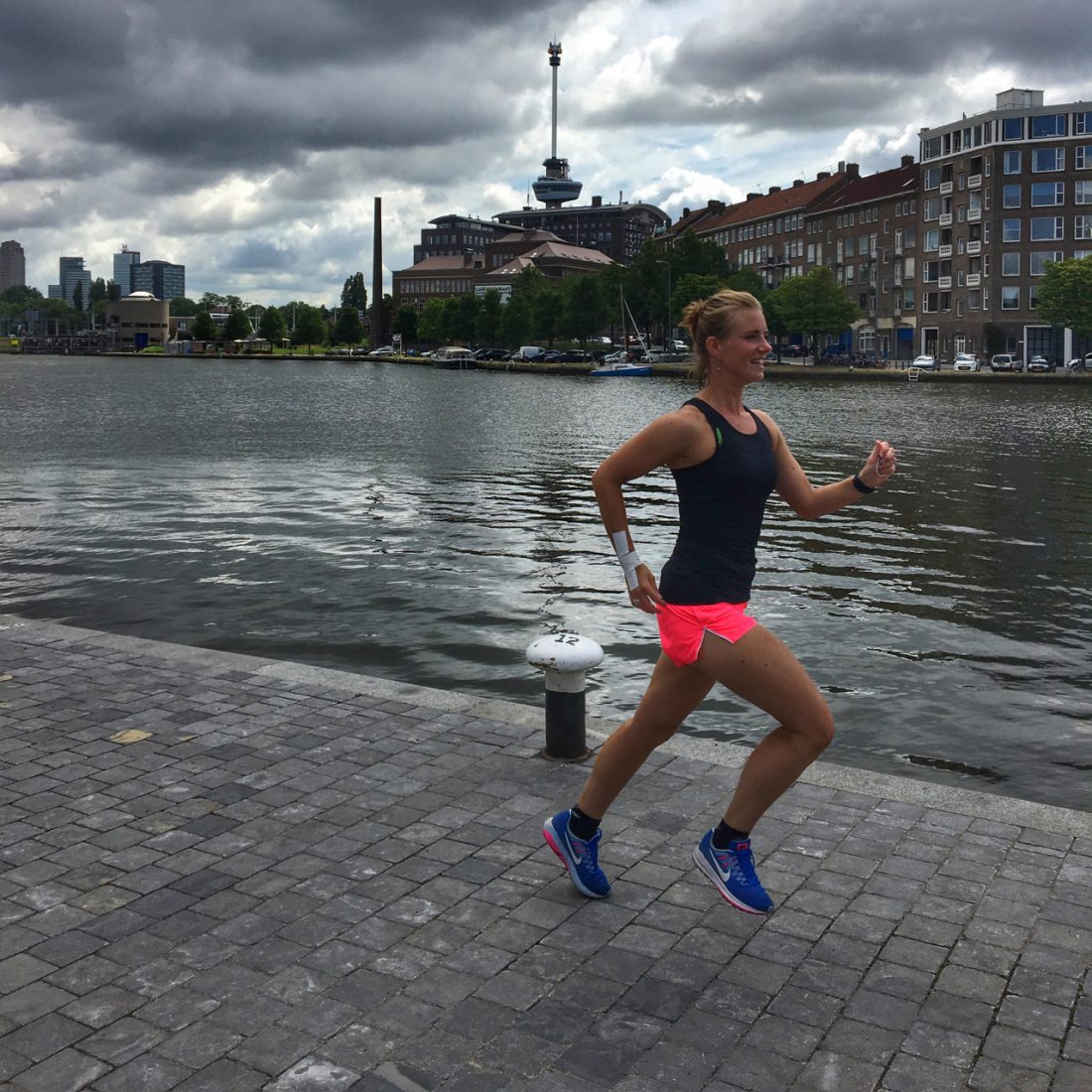 Rennen in rotterdam- Wanderlotje