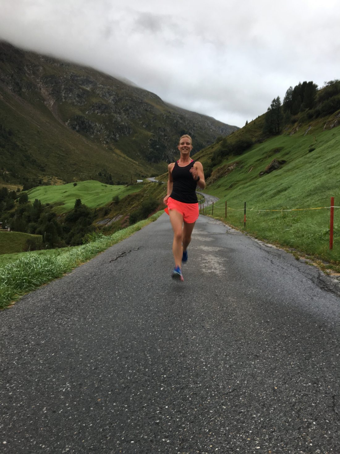 De heuveltrainingen in Oostenrijk