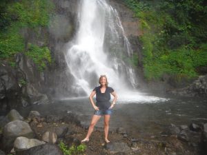 De Git Git waterval op Bali