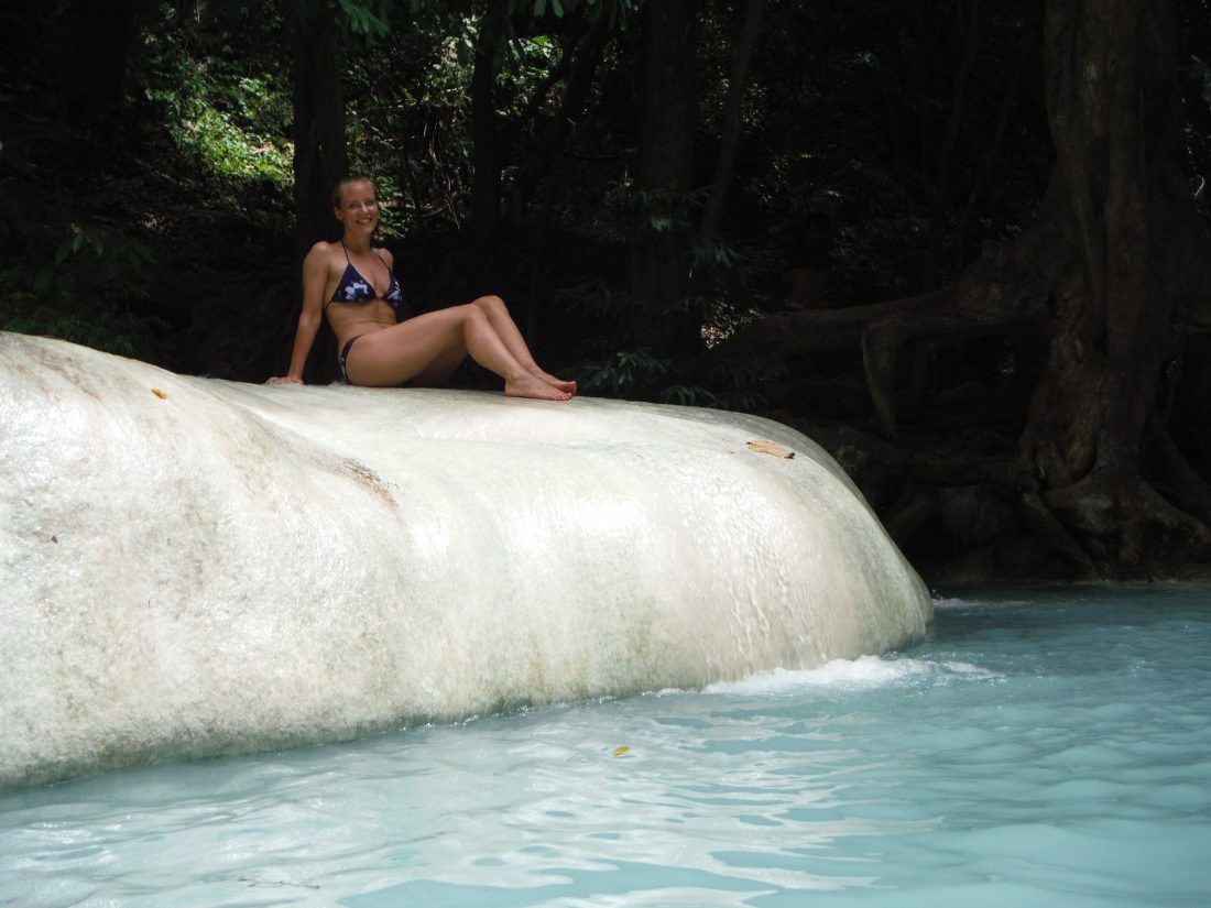 Erawan watervallen - Thailand - level 7