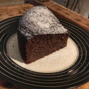 Glutenvrije lekkere chocolade taart