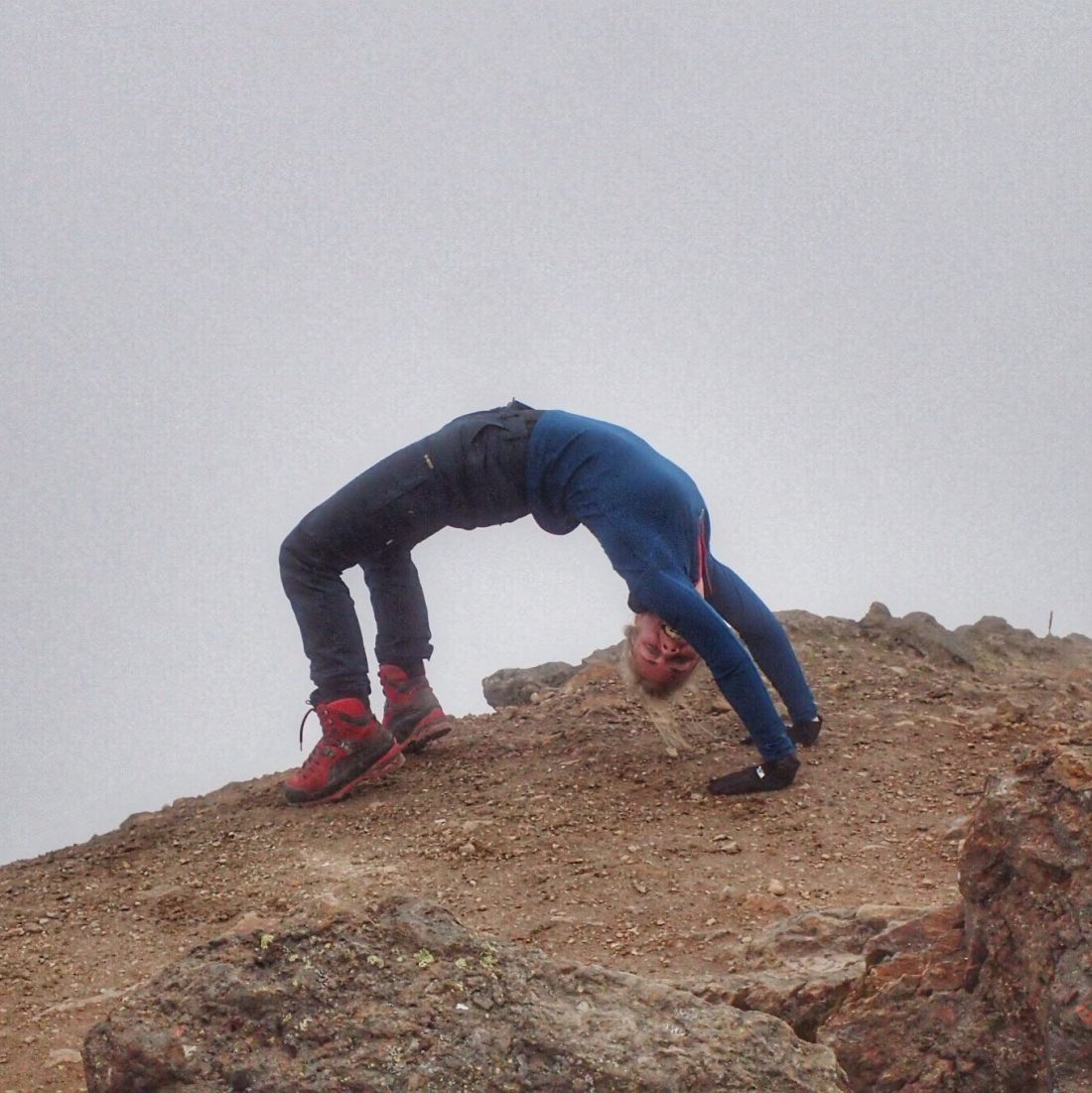 on top of the Pichincha - wanderlotje 