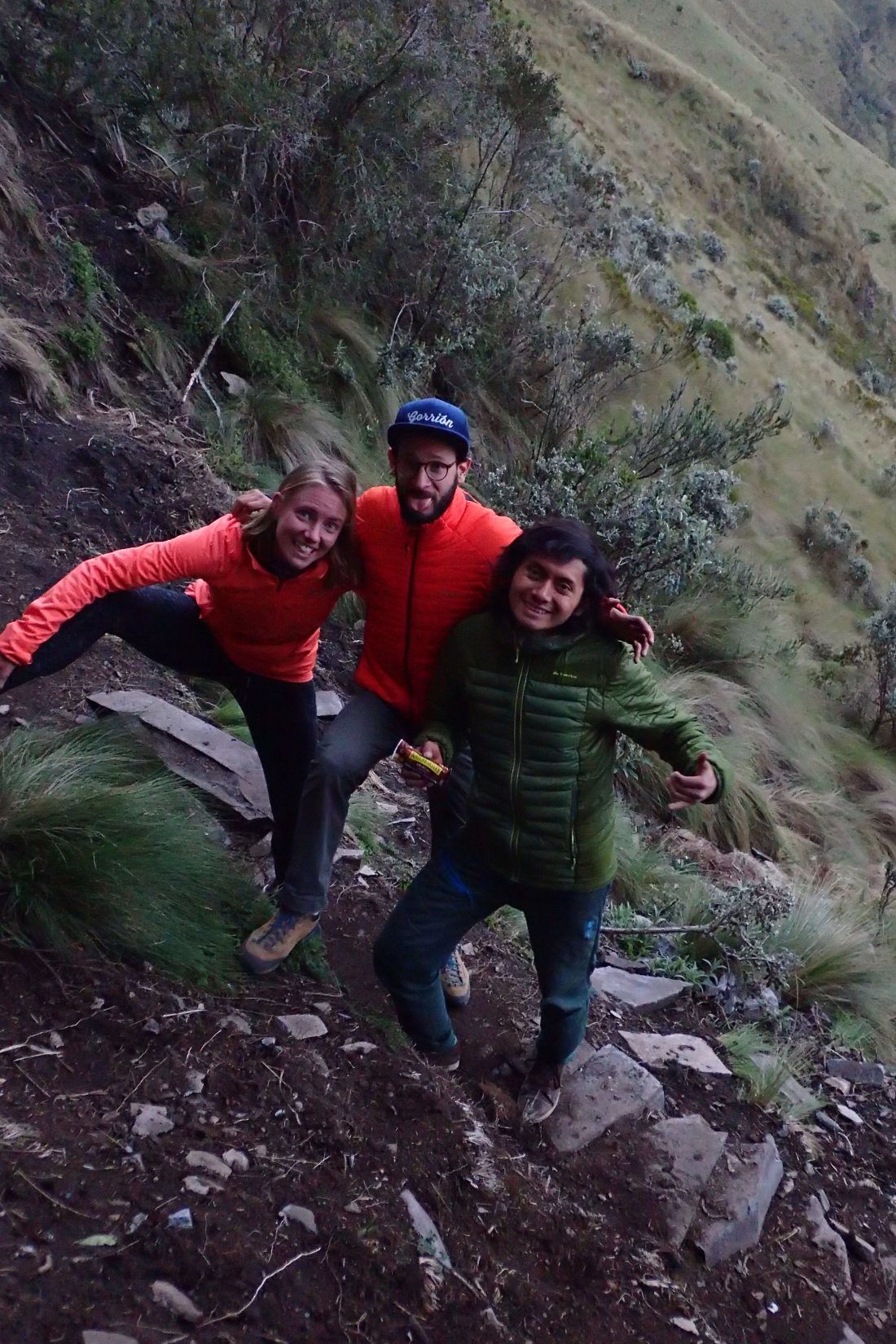 Klim crew - met Jeroen en Panchito - Pichincha, Quito - Wanderlotje
