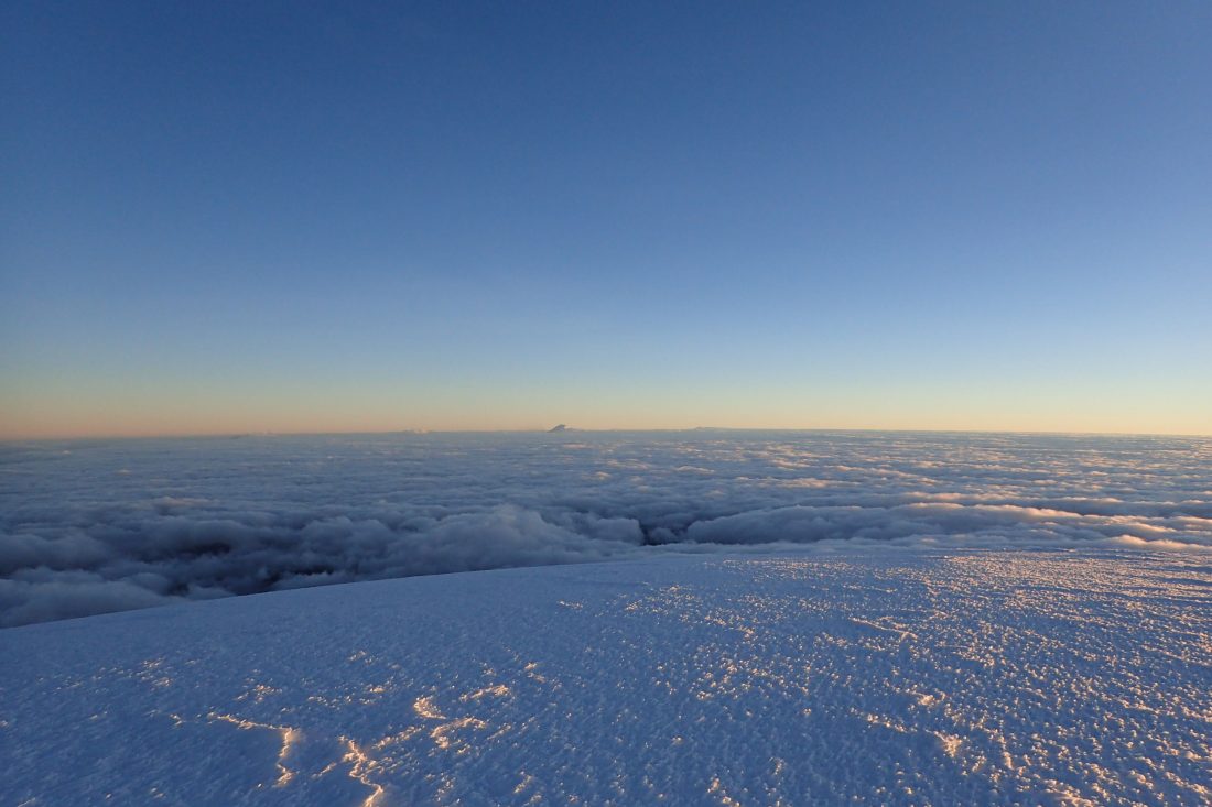 Zo mooi!!! - Whymper top - Chimborazo - Wanderlotje