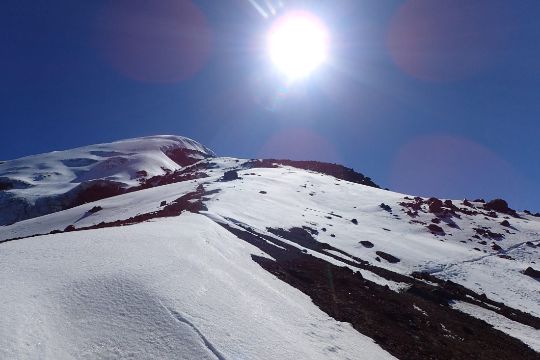 On the way down - Diepe ellende.. maar no regrets ever!!! - Chimborazo - Wanderlotje 