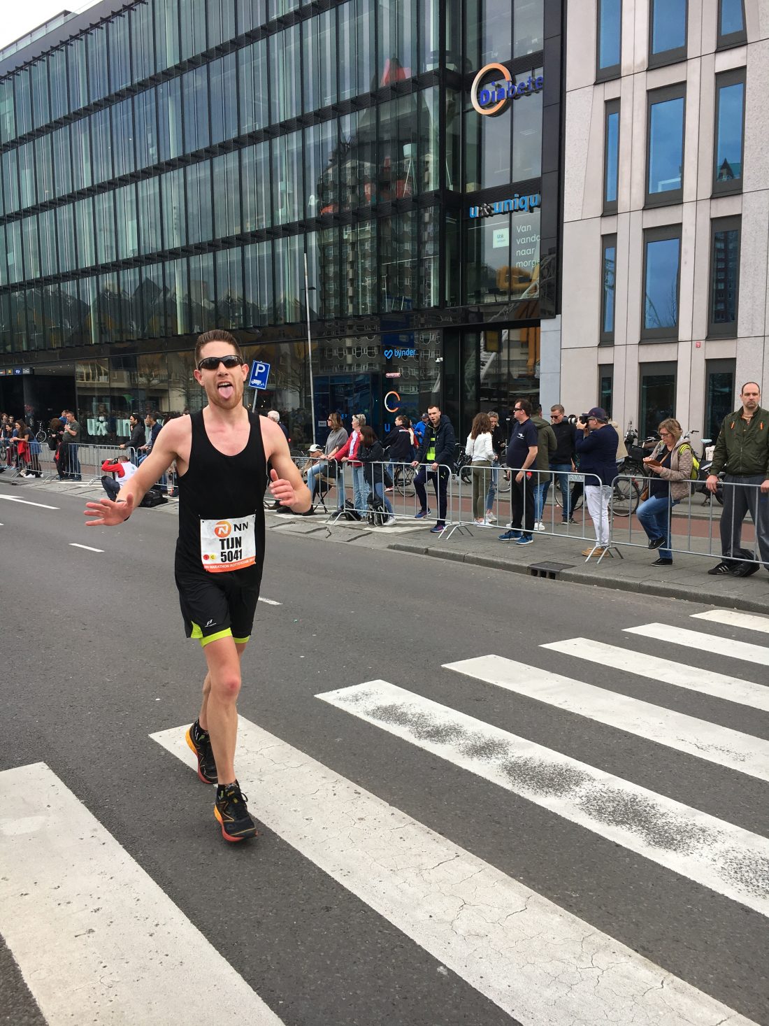  mister charming at 41 km - blaak - marathon rotterdam 