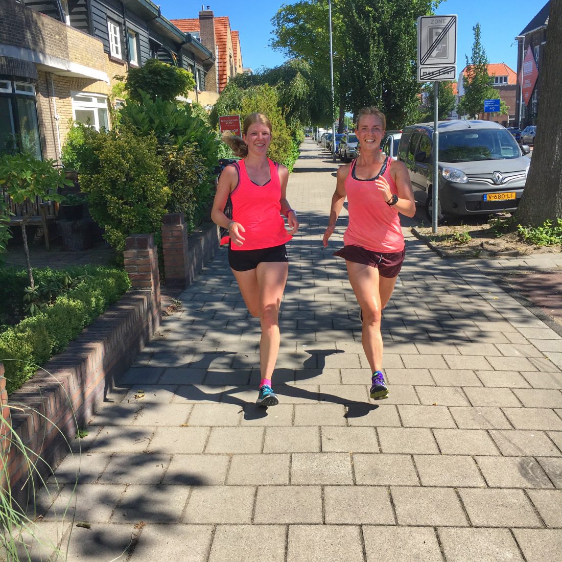 Samen rennen met jeaniqueSamen rennen met jeanique