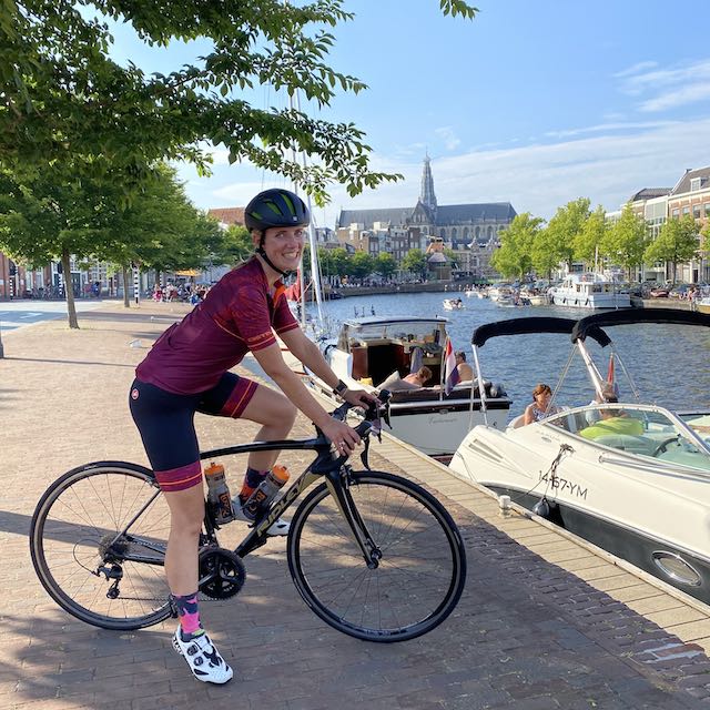 Fietsen naar Haarlem