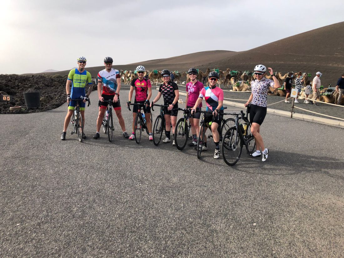 Fietsen op lanzarote