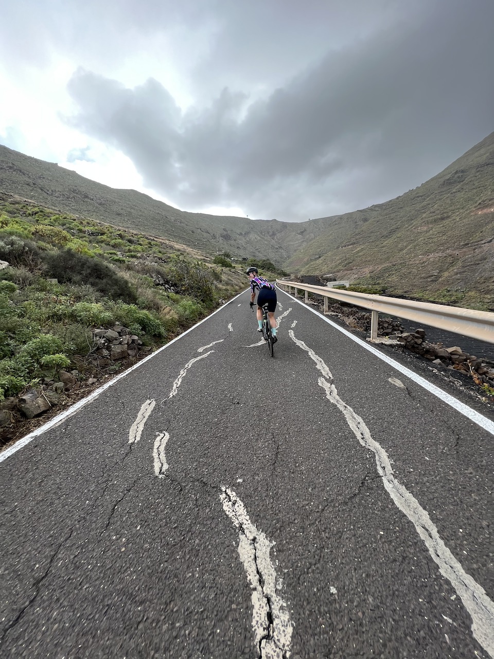 Trainen op lanzarote