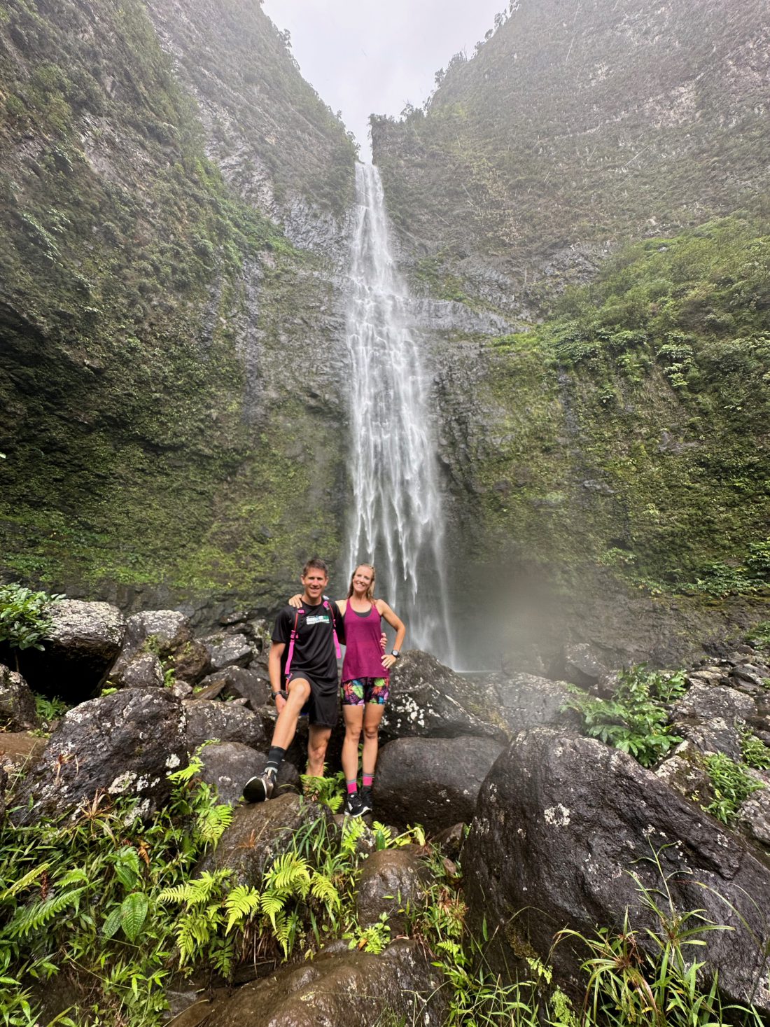 chasing waterfall