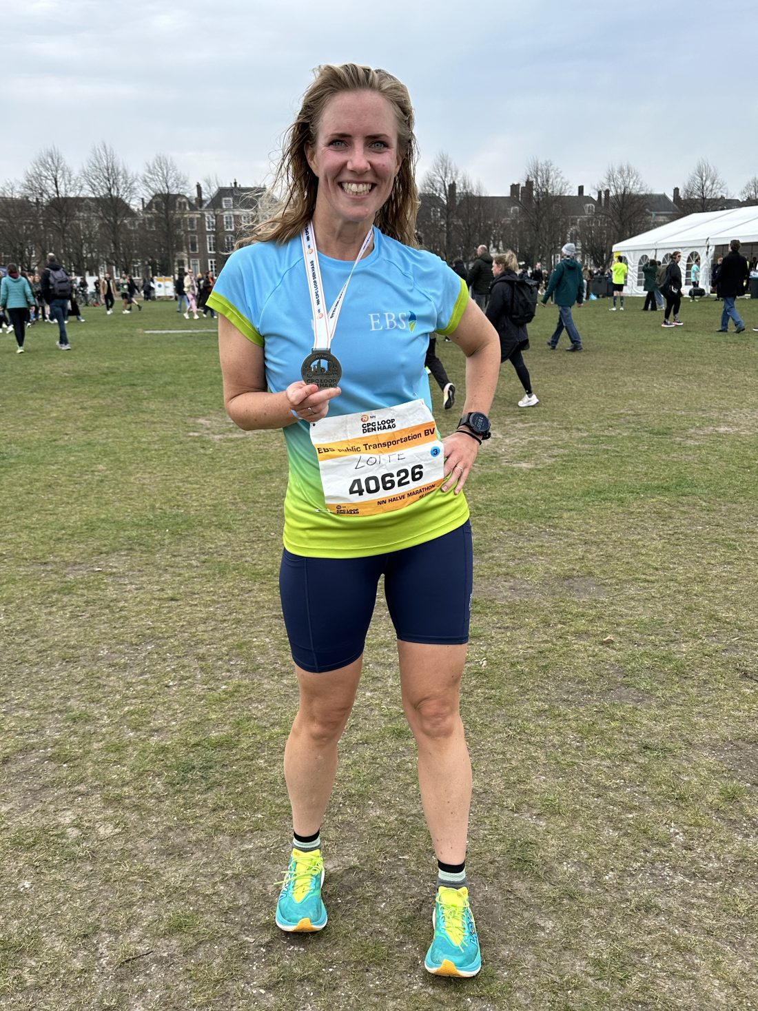 PR op de Halve marathon